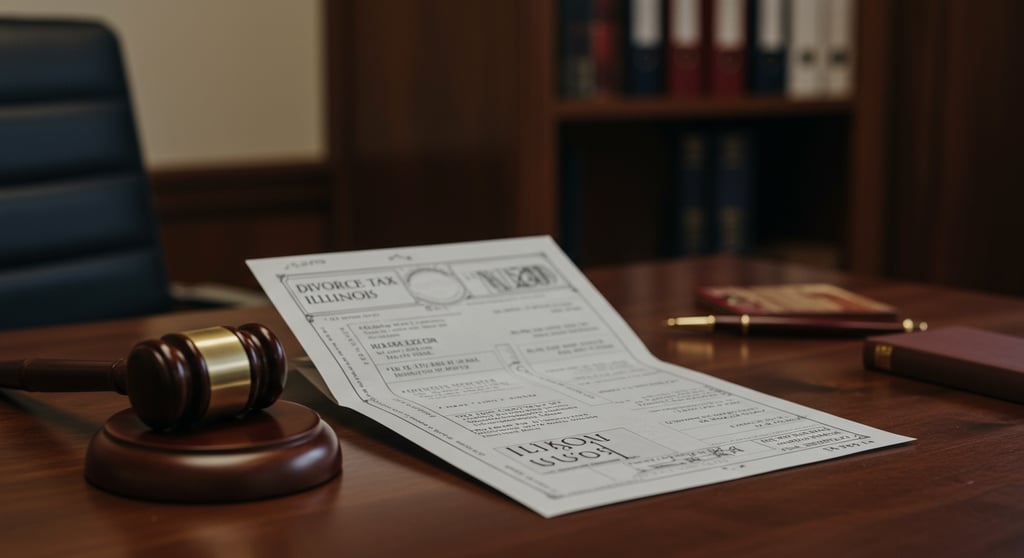 Tax Implications of Divorce in Illinois: Alimony, Property & Filing Status