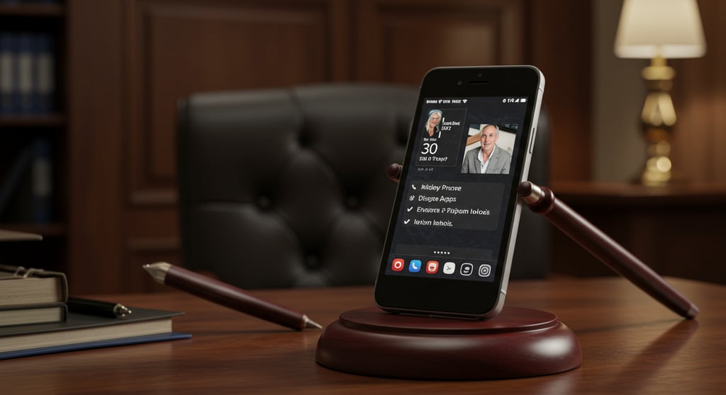 Hidden Phone Apps & Secret Communication in Illinois Divorce