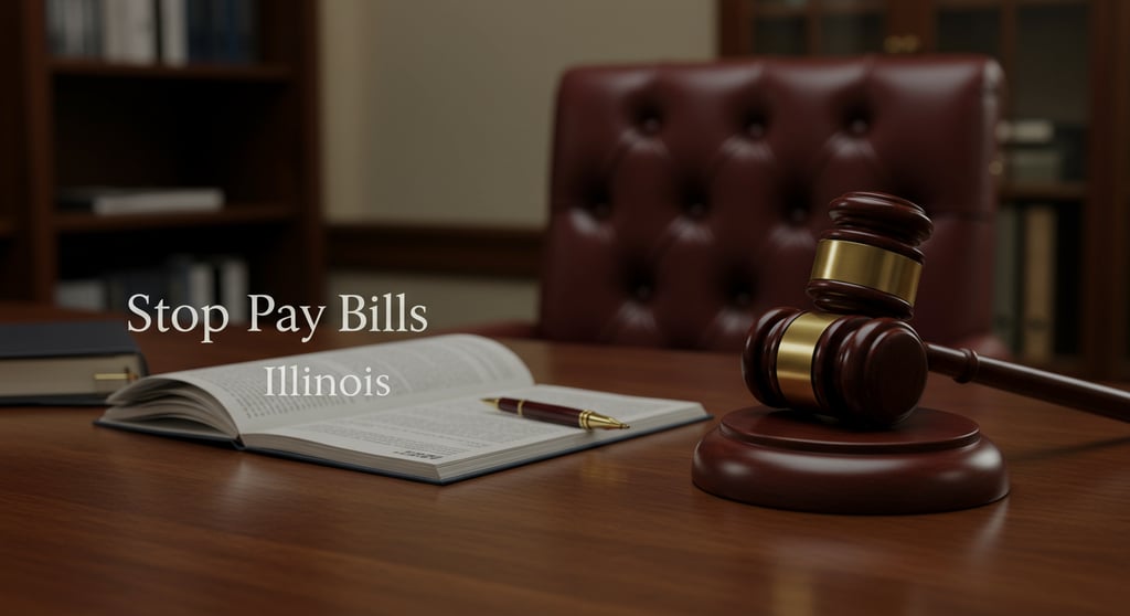 Can I Stop Paying Bills During Divorce in Illinois?